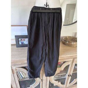 American Eagle Outfitters Black Joggers Drawstring Waist Size 2